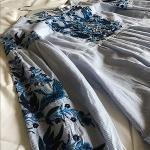 Zara trafaluc collection babydoll dress